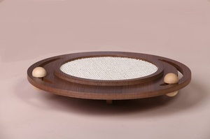 afp貓咪極樂園系列貓爬架貓轉(zhuǎn)盤貓抓板雙色 寵物用品劍麻跑球轉(zhuǎn)