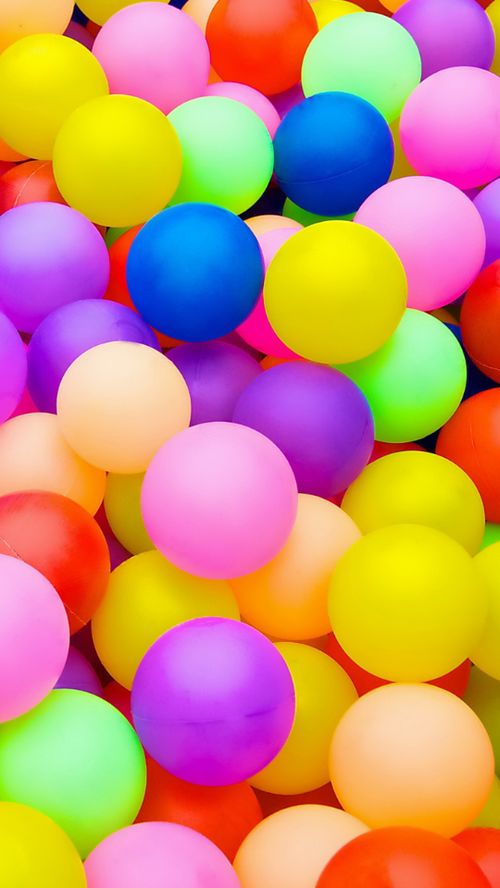 彩色氣球 高品質手機壁紙的靈動之選